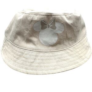 Disney Cream Kids Bucket Hat with Bow